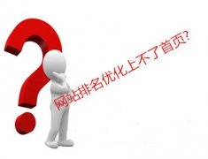 <b>网站排名优化上不了首页的原因分析</b>